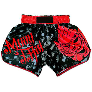 กางเกงขาสั้น MMA 2023สำหรับผู้ชายกางเกงขาสั้นสำหรับต่อสู้ระบายอากาศได้ดีกางเกงมวยไทยขาสั้นสำหรับผู้ชาย - Product Image 5