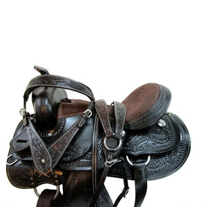 Vente chaude Nouvelle Arrivée En Cuir Véritable Imperméable Respirant Personnalisé Couleur Taille En Plastique Équitation Western Polo Selle - Product Image 2