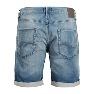 Short d'été quantité minimale de commande pour hommes Pantalon demi-motard couleur Vente en gros à bas prix Jeans droit déchiré OEM personnalisé en denim à longueur courte pour hommes - Product Image 2