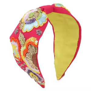 High Quality 2022 Handmade Designer <b>Women</b> Children Fashion Multi Color Hair <b>Bands</b> <b>Head</b> <b>Band</b> Embroidered Beaded Hair <b>Band</b> - Product Image 5