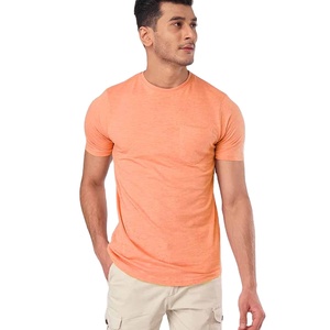 Camiseta básica súper suave de melocotón Bella + Canvas 3001C camiseta unisex de manga corta-naranja brezo - Product Image 4