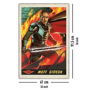 Modern Style Mandalorian <b>Poster</b> and Moff Gideon Card Paper Wall Decor - Product Image 5