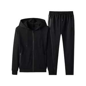 LAAL SPORTS fait noir hommes survêtement 100% matériaux de haute qualité utilisé services personnalisés disponibles Survêtement d'entraînement pour hommes - Product Image 3