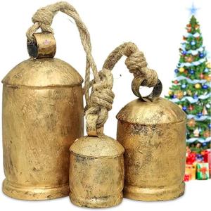 Campanas de latón hechas a medida y campanas de hadas adecuadas para hacer carillones de viento y otras decoraciones para el hogar, ideales también para usar en vacas - Product Image 2