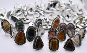 Anillo de Piedras Preciosas, Hermoso Anillo, Anillos para Mujer, Anillos de Joyería, Anillo de Piedras Preciosas Chapado en Plata 925, Anillo de Piedras Preciosas Talla Estadounidense 4-10 - Product Image 2