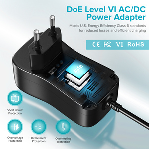 แหล่งจ่ายไฟแบบสวิตชิ่ง AC DC หลายแรงดัน 48W 5V 6V 9V 12V 15V 19V 20V 24V 8 หัวแปลง พร้อม USB C ล็อคกุญแจ ได้รับมาตรฐาน CE FCC RoHS - Product Image 3