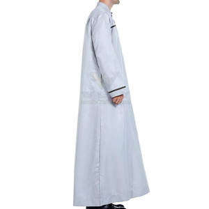 ราคาขายส่งที่มีคุณภาพดีที่สุด Thobe มุสลิมสําหรับผู้ชายสวมใส่กลางแจ้ง Thobe มุสลิมสําหรับการขายออนไลน์ - Product Image 3