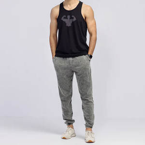 Vêtement de sport pour homme en gros, personnalisé, grande taille, tricoté, musculation, débardeur de musculation, vêtement de sport respirant, débardeur de sport ajusté - Product Image 2