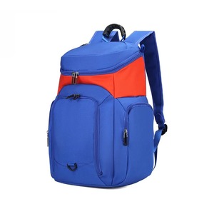 Mochilas deportivas con patrón de logotipo personalizado para hombre y mujer, bolsos de alta calidad para viajes, Fitness, gimnasio, baloncesto, fútbol, impermeables, bajo pedido mínimo - Product Image 2