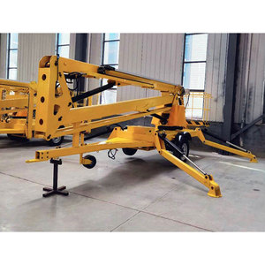 Plataforma Elevadora Articulada Electrohidráulica Montada en Remolque, Elevador Móvil para Personal, Precio - Product Image 3