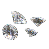 Diamants ronds brillants calibrés de 2,70 mm et 3,30 mm, clarté VVS, couleur DEF, pour la fabrication de bijoux, prix direct usine en gros.