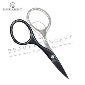 2024 bonne vente Logo personnalisé impression manucure ciseaux double couleur droite cuticule Stakel ciseaux durable double couleur ongles - Product Image 4