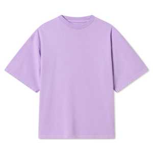 เสื้อยืดวินเทจทรงโอเวอร์ไซส์สำหรับผู้ชาย สกรีนโลโก้ตามสั่ง พิมพ์ลาย DTG เสื้อยืดเปล่า แขนสั้น คอกลม ล้างสีแบบ Acid Wash - Product Image 1