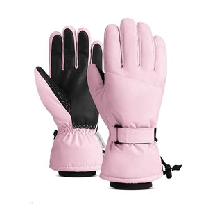 Gants chauffants fonctionnels de haute qualité de couleur différente en cuir de Ski résistant à l'eau gants de Ski chauds prix gants de Ski - Product Image 5