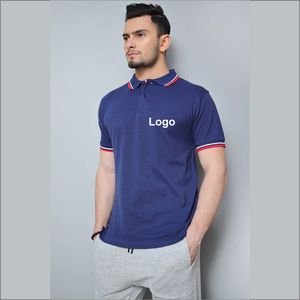 Customized Designer Polo Shirts Golf Polo Custom Logo Embroidery & Printing Short Sleeve Casual Breathable <b>Knitted</b> Cotton Polos - Product Image 3