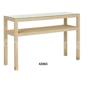 Mesa de Metal de madera de mango macizo marrón de alta calidad para el hogar, oficina, sala de estar y dormitorio - Product Image 6