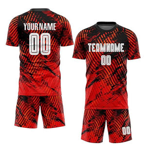 Breathable Sublimation Printing Uniform Adults Automated cutting <b>Shirts</b> & Tops Soccer Wear Soccer Jersey Football Jersey - Product Image 1