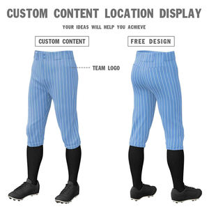 Pantalones de Béisbol Personalizados de Alta Calidad para Hombre, Transpirables, de Secado Rápido, 100% Poliéster, al por Mayor - Product Image 3