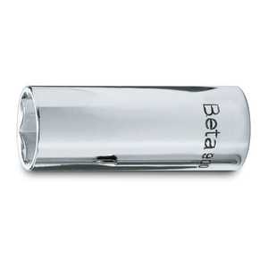 Llaves de vaso largas con accionamiento cuadrado hembra de 1/4 pulgada, boca hexagonal cromada para llaves hexagonales - Product Image 1