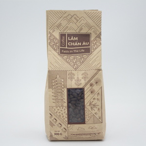 Lam Chan Au Bag 500g Robusta Roasted <b>Coffee</b> <b>Beans</b> Wholesale OEM/ODM Packing in Box Made in Vietnam <b>Coffee</b> <b>Bean</b> Wholesale - Product Image 3