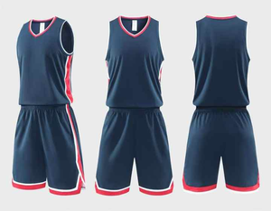 Maillot de basket-ball pour jeunes hommes imprimé ou cousu nom et numéro personnalisés vêtements de sport athlétiques - Product Image 3