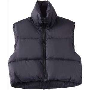 Gilet matelassé sans manches chaud pour homme avec tissu extérieur léger et coupe réglable et design confortable et respirant - Product Image 1
