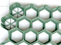 Grille de pavage en plastique pour gazon, gravier, pavage, grille de gazon