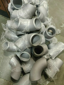 Uso industrial SS Accesorios de tubería de codo de soldadura a tope de 90 grados con tratamiento de superficie de pintura - Product Image 3