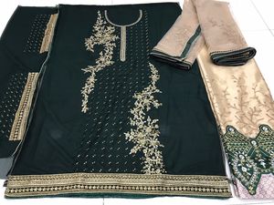 Vêtements indiens et pakistanais Gharara Designs Punjabi Beautiful Salwar Suit Neck Designs Sarara Woman Dress in Wholesale Price - Product Image 3