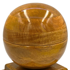 Urna Esférica de Madera Estilo Americano Marca Lavihexco al por Mayor para Cenizas de Adultos, de Vietnam, con Empaque Personalizado, Artículos Funerarios - Product Image 5