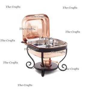 Admirable Design <b>Food</b> <b>Warmer</b> Chafing Dish For Hotel Accessories Copper Serving Chafing Dish At Admirable Prices - Product Image 5