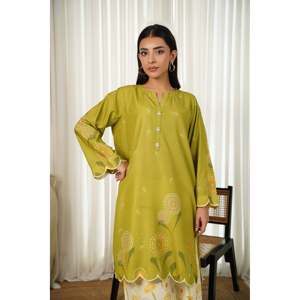 Brandsinn ชุดเสื้อและกางเกงผ้าไหมซาติน BIC-1735 2ชิ้น - Product Image 2