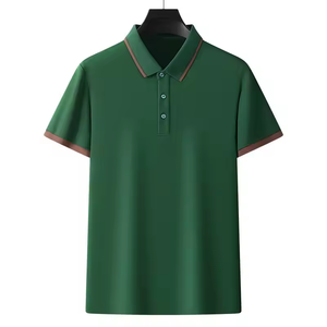 Proveedor de China, camisas con cuello de poliéster con estampado personalizado, precio de fábrica, camisas con cuello abotonado para hombre relajadas con botón completo - Product Image 6