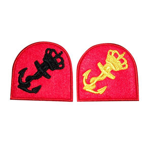 Patchs tactiques sur mesure de haute qualité insignes d'aile brodés à la main pour blazer uniforme badges de rang en tissu à coudre - Product Image 3