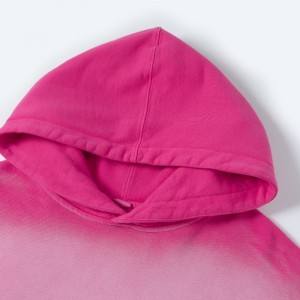 Sudadera con capucha vintage de algodón Fabricante paquistaní Personalizar Sudaderas con capucha de lavado ácido desgastado de la mejor calidad para hombres - Product Image 3