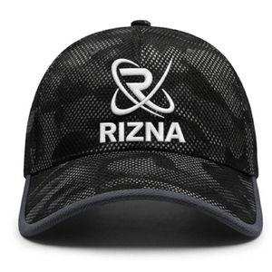 Gorra de Béisbol RIZNA de Mezclilla Twill, 6 Paneles, Ajustable, Unisex, Casual, Deportiva, Formal, Logotipo Bordado en 3D en el Panel Frontal, Azul, Algodón, Metal - Product Image 5
