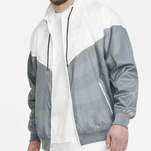 Chaquetas Cortavientos con Capucha y Logotipo de Diseño Personalizado Nuevas del 2025, Chaquetas para Correr con 100% Poliéster, Manga Larga, Impermeables y de Secado Rápido para Hombre - Product Image 2