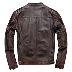 Veste en cuir pour homme en peau de crocodile, cuir naturel, veste en cuir de mouton véritable pour homme, veste de qualité personnalisée pour homme - Product Image 3
