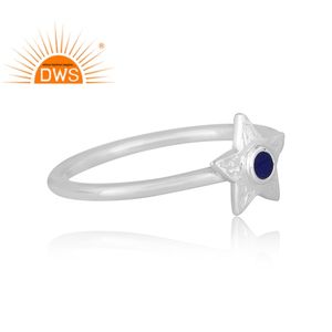 Diseño de Estrella de Plata de Ley fina superventas, joyería personalizada apilable para mujer, regalo para ella - Product Image 3