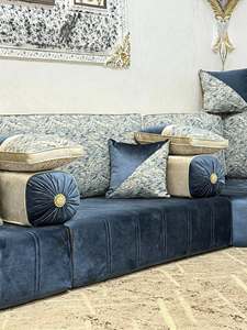 Sofá estilo Majlis árabe, diseño clásico, elegante conjunto para sala de estar, asientos de esquina de lujo, diseño que ahorra espacio - Product Image 5