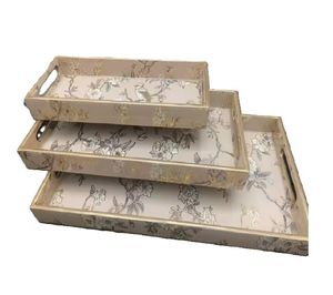 New Design From 2025 <b>Bamboo</b> Made Wholesale New Design Fruit Serving Tray - Product Image 5