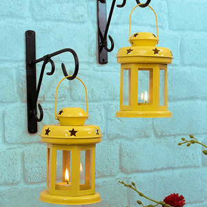 Linterna decorativa de alta calidad, luz de té y portavelas para decoración del hogar interior/exterior y tarros de velas elegantes colgantes de Navidad - Product Image 1