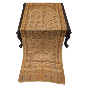 2024 Direct Supply Handmade Embroidered Silk Shawls Women <b>Long</b> Size Breathable Ethnic Printed <b>Scarves</b> All-Season Winter - Product Image 2