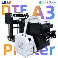 Imprimante DTF LEAF 60cm 45cm 42cm 33cm 30cm A1 A2 A3 Machine d'impression directe sur film avec sécheur agitateur pour T-shirt