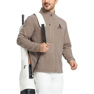 Veste de golf d'hiver pour homme, col montant, logo sur le devant, extensible, légère, pour l'entraînement de golf et le quotidien - Product Image 6