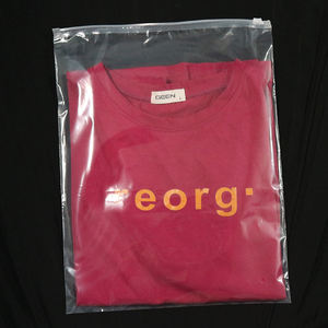 Bolsas con cierre de cremallera LDPE con logotipo personalizado al por mayor para bolsas para camisetas ropa embalaje biodegradable bolsas con cierre hermético - Product Image 3