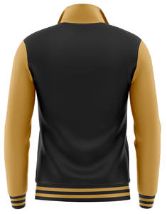 เสื้อแจ็คเก็ตฝึกซ้อมกีฬาฤดูหนาวแบบสั่งทำพิเศษ คอตั้ง ผลิตขั้นต่ำน้อย 100% โพลีเอสเตอร์ แห้งเร็ว อุ่นสบาย - Product Image 2