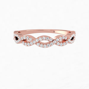 Rikhava Diamonds Wholesale Custom Sterling Rose White Yellow Gold Engagement <b>Wedding</b> Jewelry IGI Certificate Fine Rings for - Product Image 4