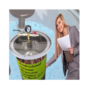 East Vacuum Personalizable Acero inoxidable HV Puerta con bisagras Cámara de vacío OEM Forma redonda Suministros de laboratorio - Product Image 4