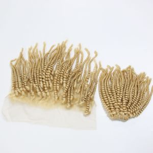 Venta al por mayor de pelo natural virgen con cutícula alineada extensiones de cabello humano vietnamita Paquete de pelo rizado precio de fábrica - Product Image 5